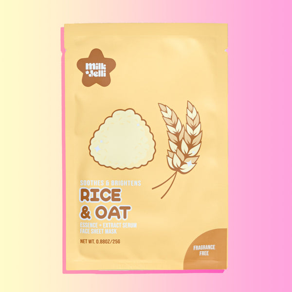 Milk Jelli Rice + Oat Face Mask (7/Box) Camille Beckman Wholesale