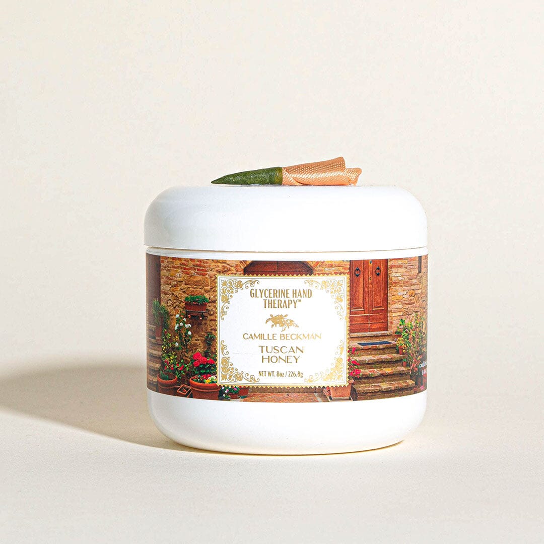Glycerine Hand Therapy 8oz Tuscan Honey (6/Case) Hand Therapy Camille Beckman