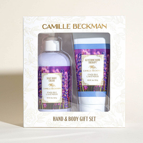 Hand and Body Duet English Lavender (4/case) Gift Set Camille Beckman 