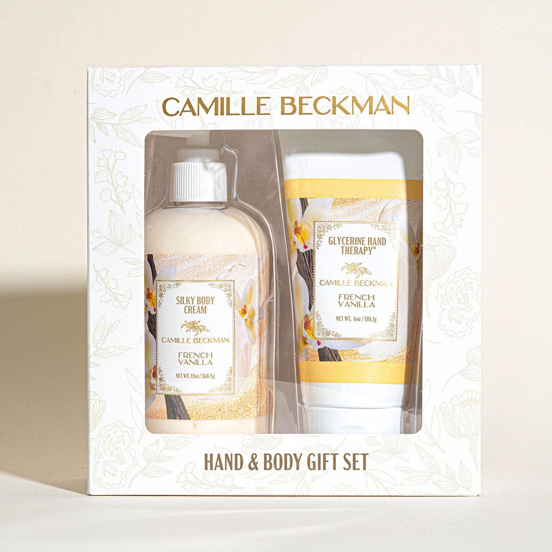 Hand and Body Duet French Vanilla (4/case) Gift Set Camille Beckman