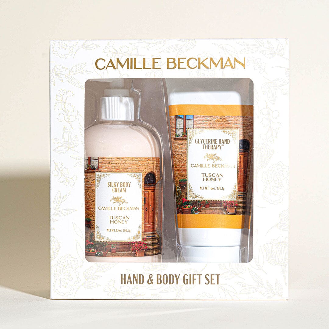 Hand and Body Duet Tuscan Honey (4/case) Gift Set Camille Beckman