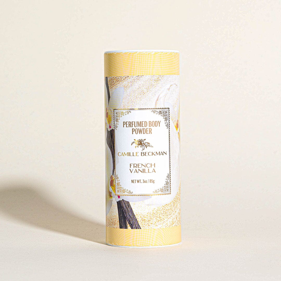 Perfumed Body Powder 3oz French Vanilla (6/case) Perfume Powder Camille Beckman