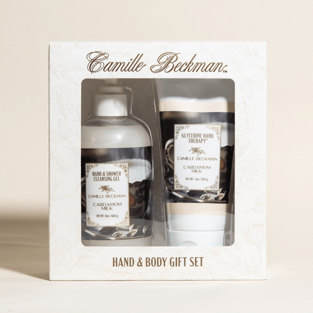 Hand & Shower Gift Set - Cardamom Milk (4/case) Camille Beckman Wholesale