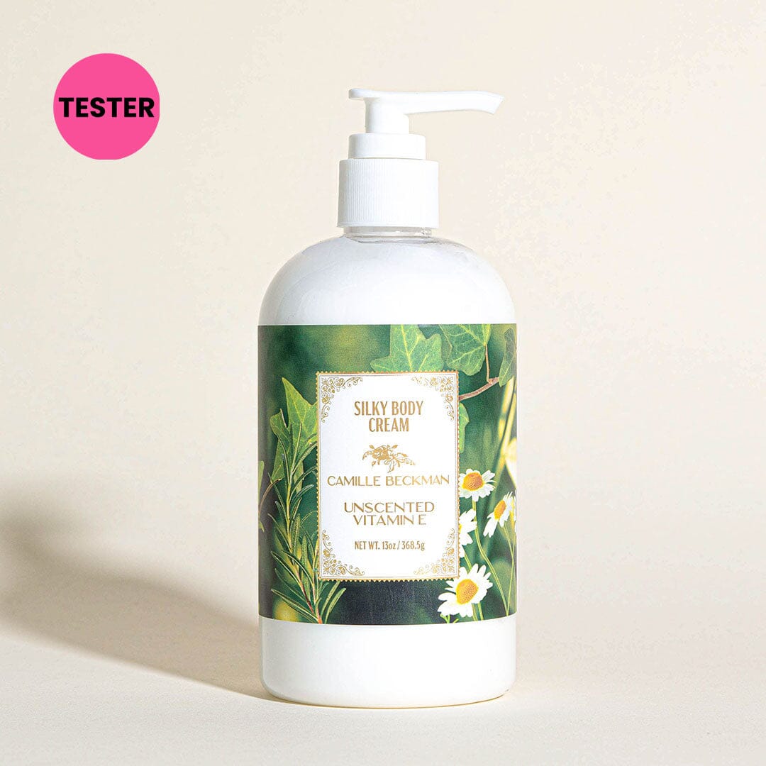 Silky Body Cream 13oz Unscented (Tester) Body Cream Camille Beckman