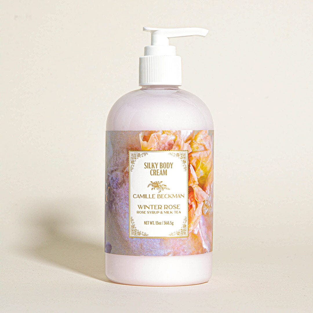 Silky Body Cream 13oz Winter Rose (6/case) Body Cream Camille Beckman