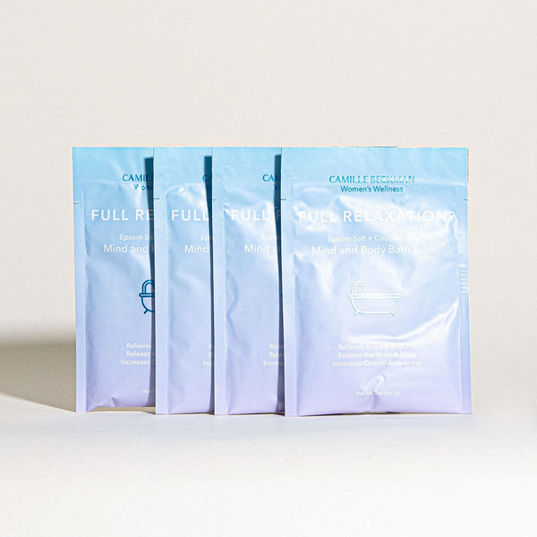 Bath Soak - Full Relaxation Mind and Body Bath Soak (15/Case) Bath Soaks Camille Beckman Wholesale