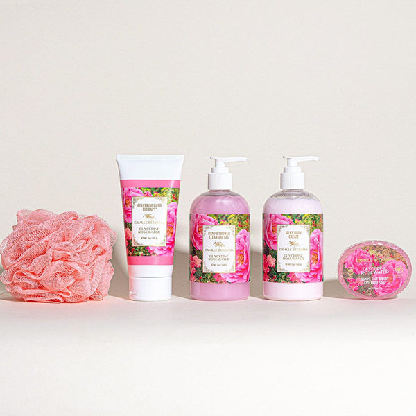 Essentials Gift Basket Glycerine Rosewater (Each) Gift Set Camille Beckman 