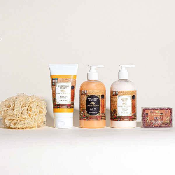Essentials Gift Basket Tuscan Honey (Each) Gift Set Camille Beckman 