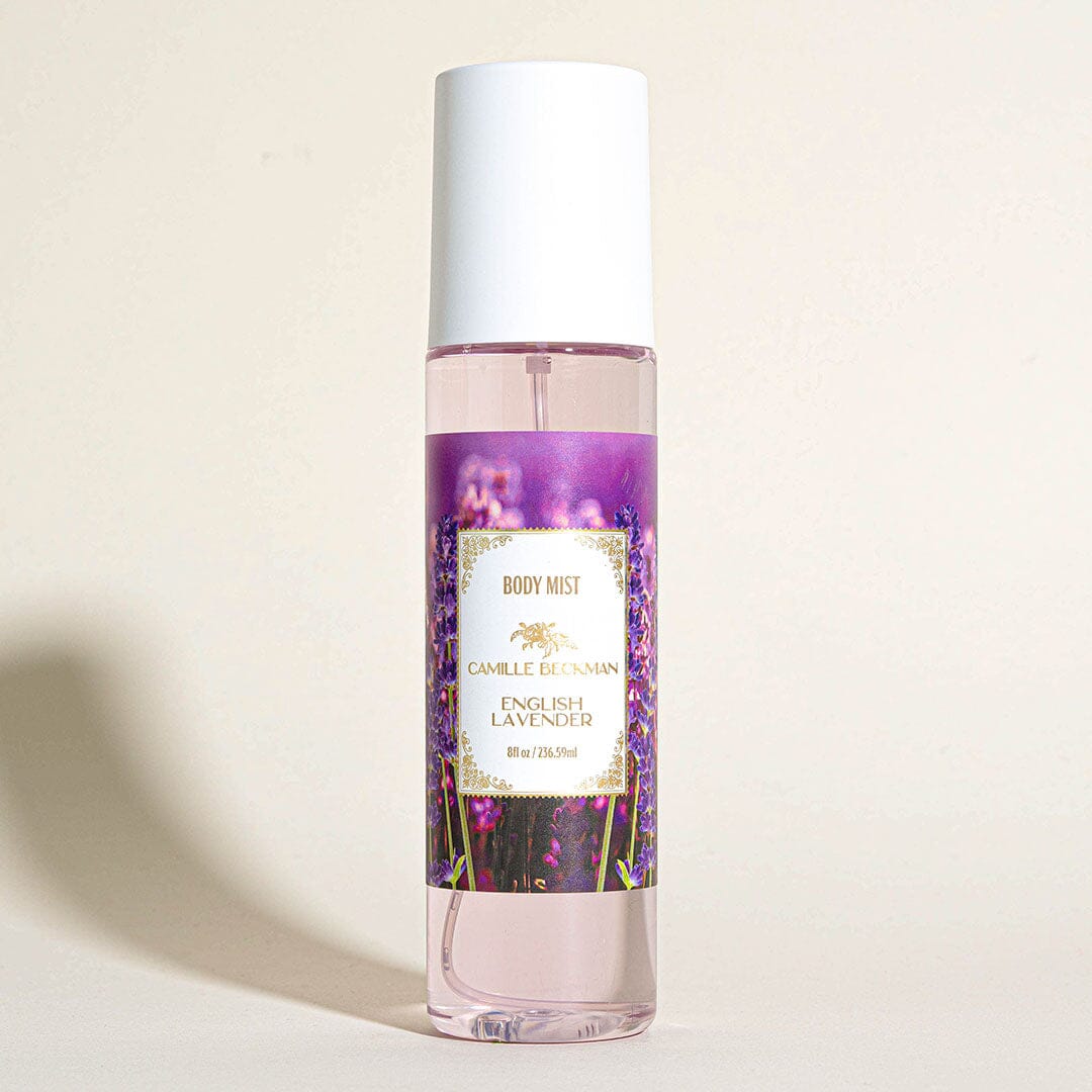 Fragrant Body Mist 8oz English Lavender (Case/6) Body Mist Camille Beckman Wholesale