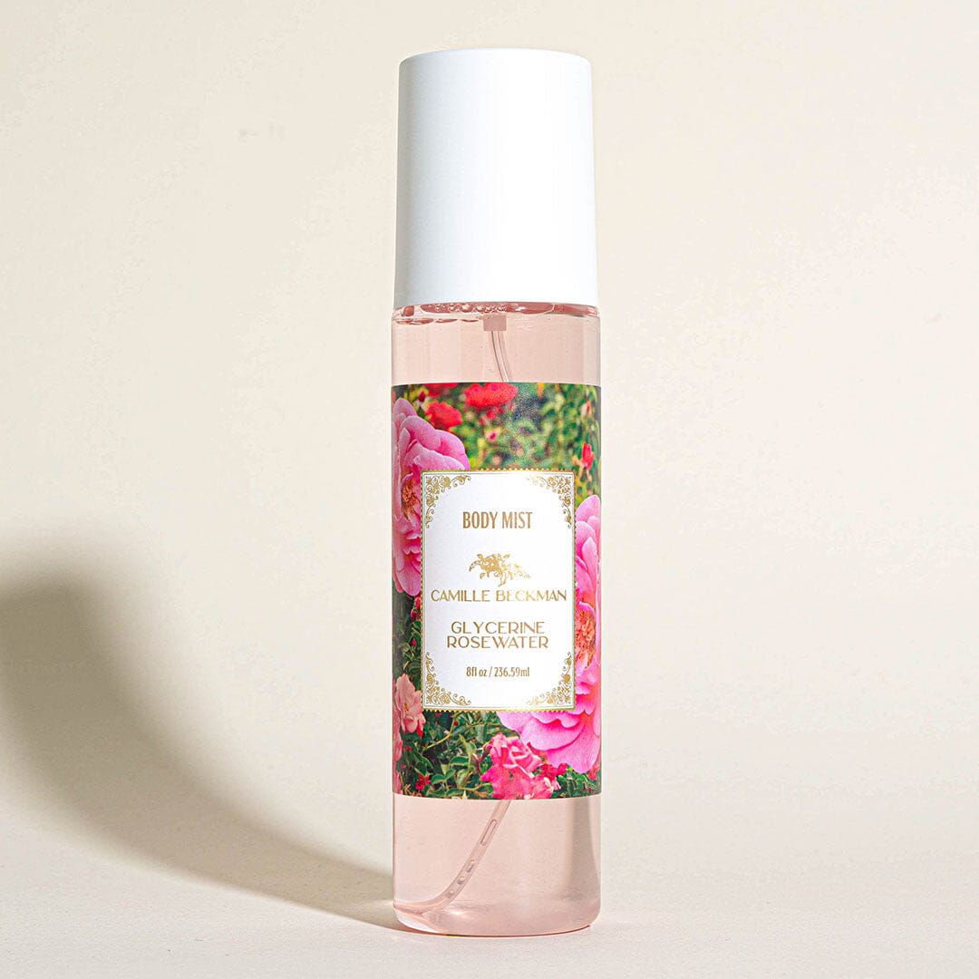Fragrant Body Mist 8 oz Glycerine Rosewater (Case/6) Body Mist Camille Beckman Wholesale