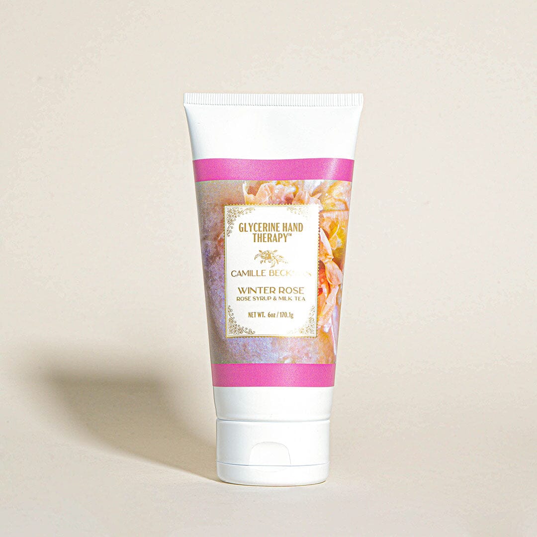 Glycerine Hand Therapy 6oz Winter Rose (6/case) Hand Therapy Camille Beckman