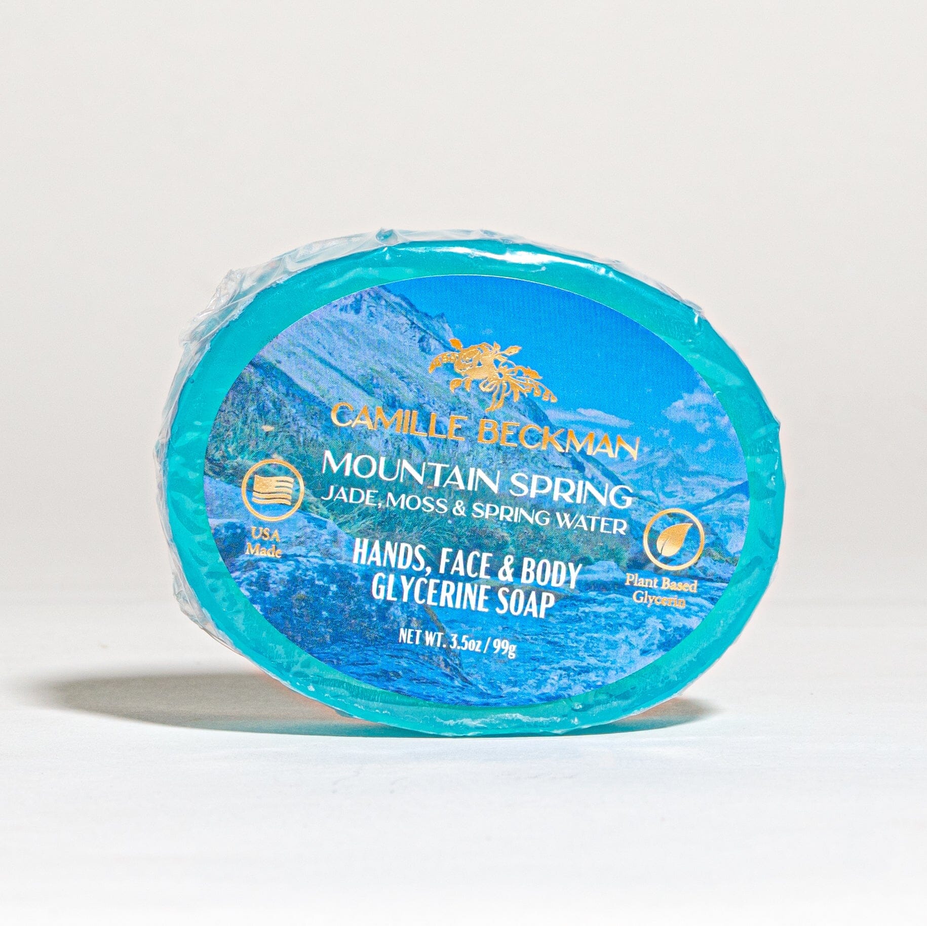 Glycerine Soap Mountain Spring (6/case) Bar Soap Camille Beckman