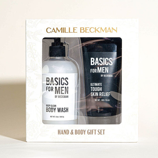 Hand and Body Duet - Basics for Men (4/case) Gift Set Camille Beckman 