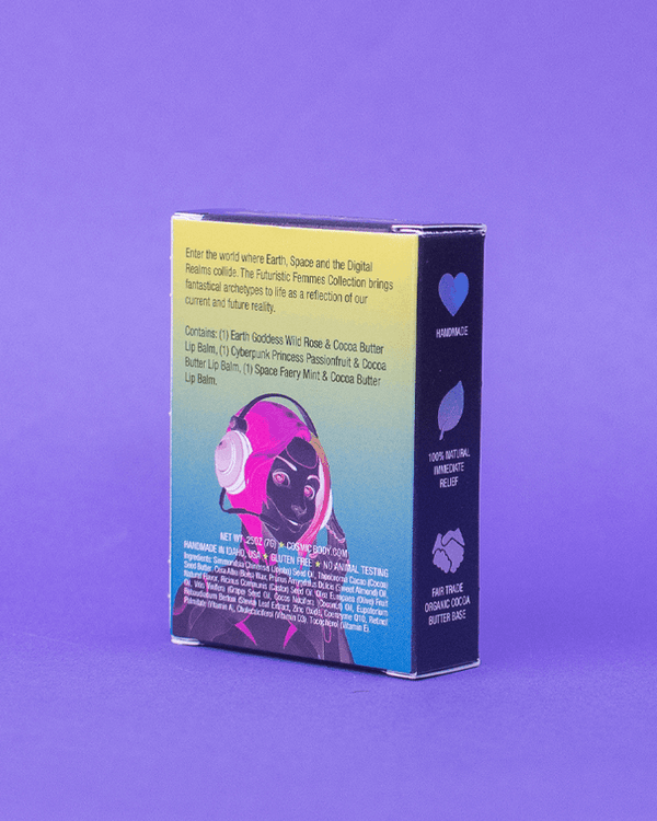 Futuristic Femmes Lip Balm Collection (Case/6) Camille Beckman Wholesale