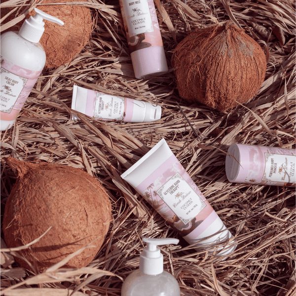 Hand & Body Gift Set Coconut Clouds (4/case) Camille Beckman Wholesale 