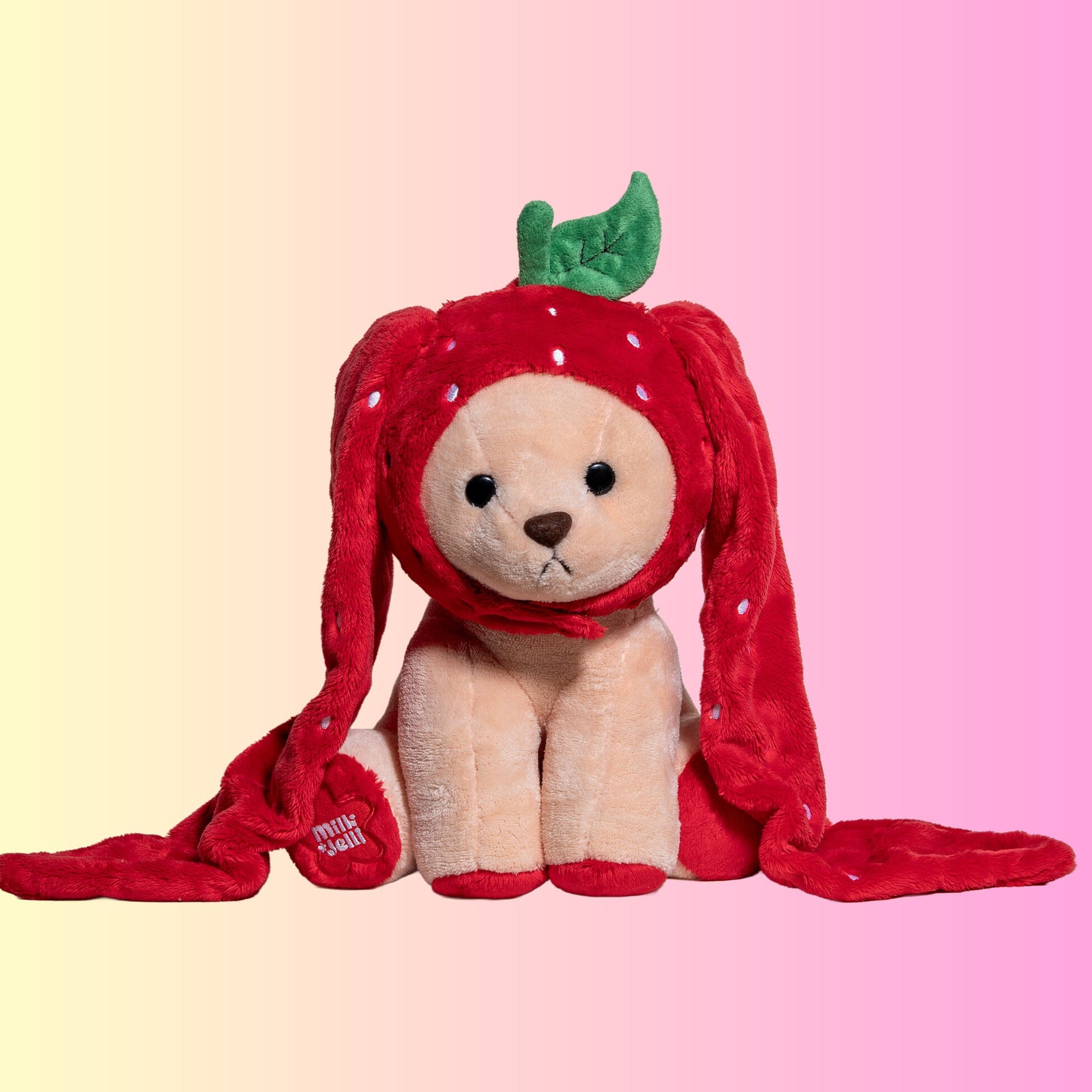 Milk Jelli Bunny Pup Benny Berry (4/case) Camille Beckman Wholesale 