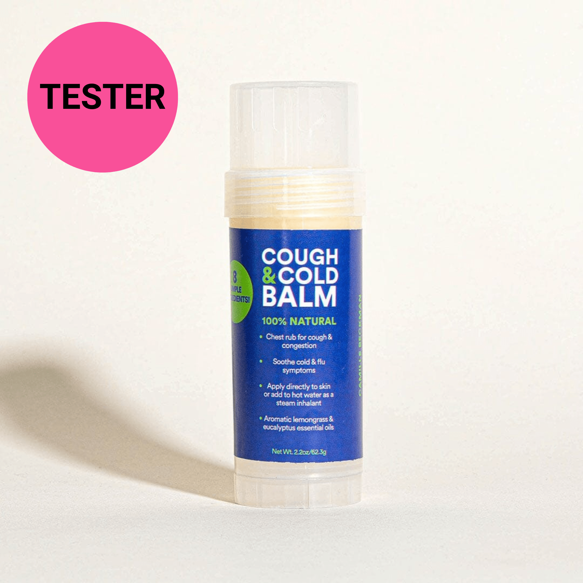 Balm - Cough & Cold Balm / Tester Balms Camille Beckman Wholesale 