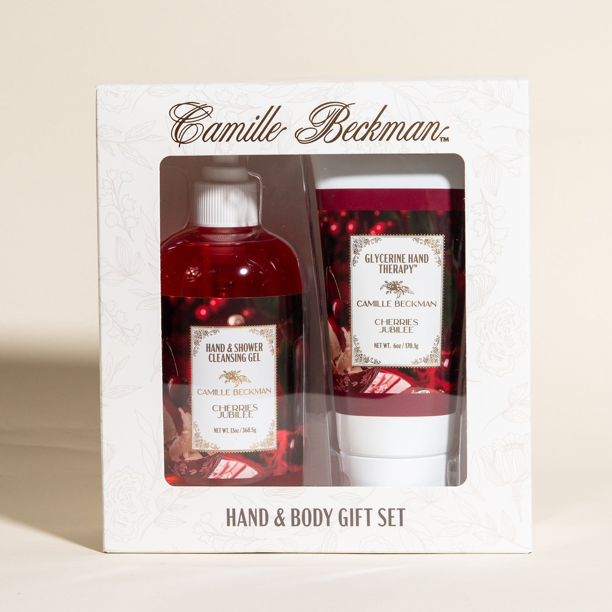 Hand & Shower Gift Set - Cherries Jubilee Camille Beckman Wholesale 