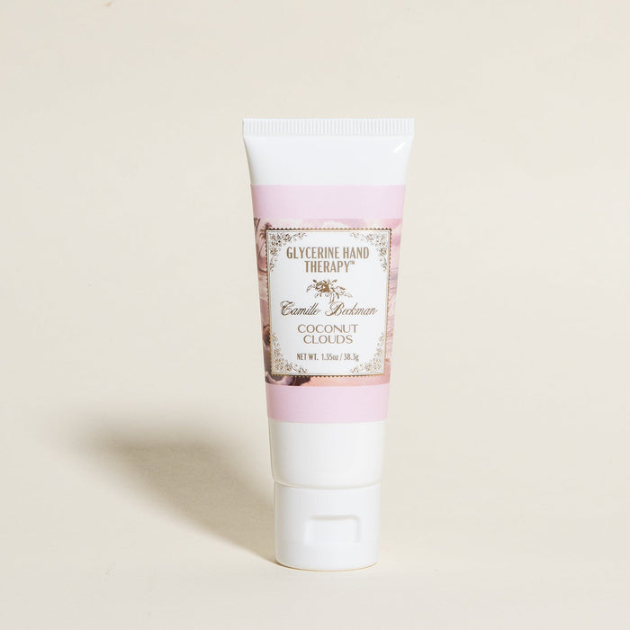 Glycerine Hand Therapy 1.35oz Coconut Clouds (12/case) Camille Beckman Wholesale 