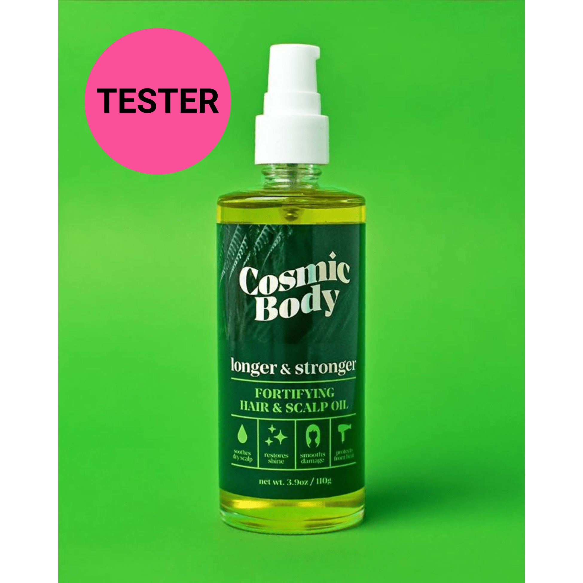 Cosmic Body Longer & Stronger Hair & Scalp Oil 3.9oz Tester Cosmic Body Camille Beckman Wholesale 