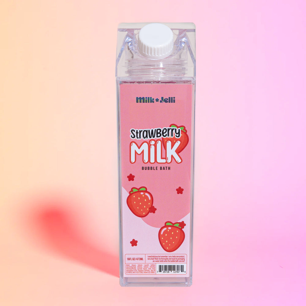 Milk Jelli Strawberry Milk - Bubble Bath (2/Case)