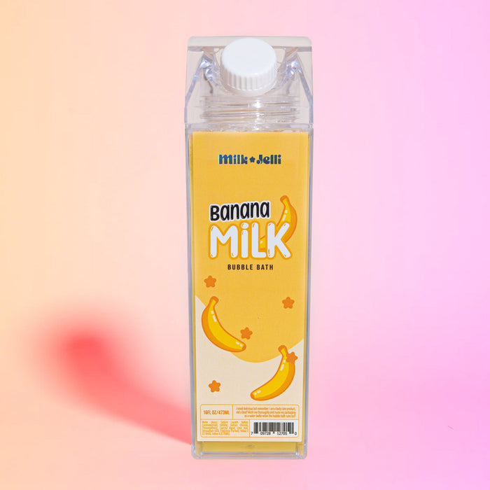 Milk Jelli Banana Milk - Bubble Bath (2/Case) Camille Beckman Wholesale 