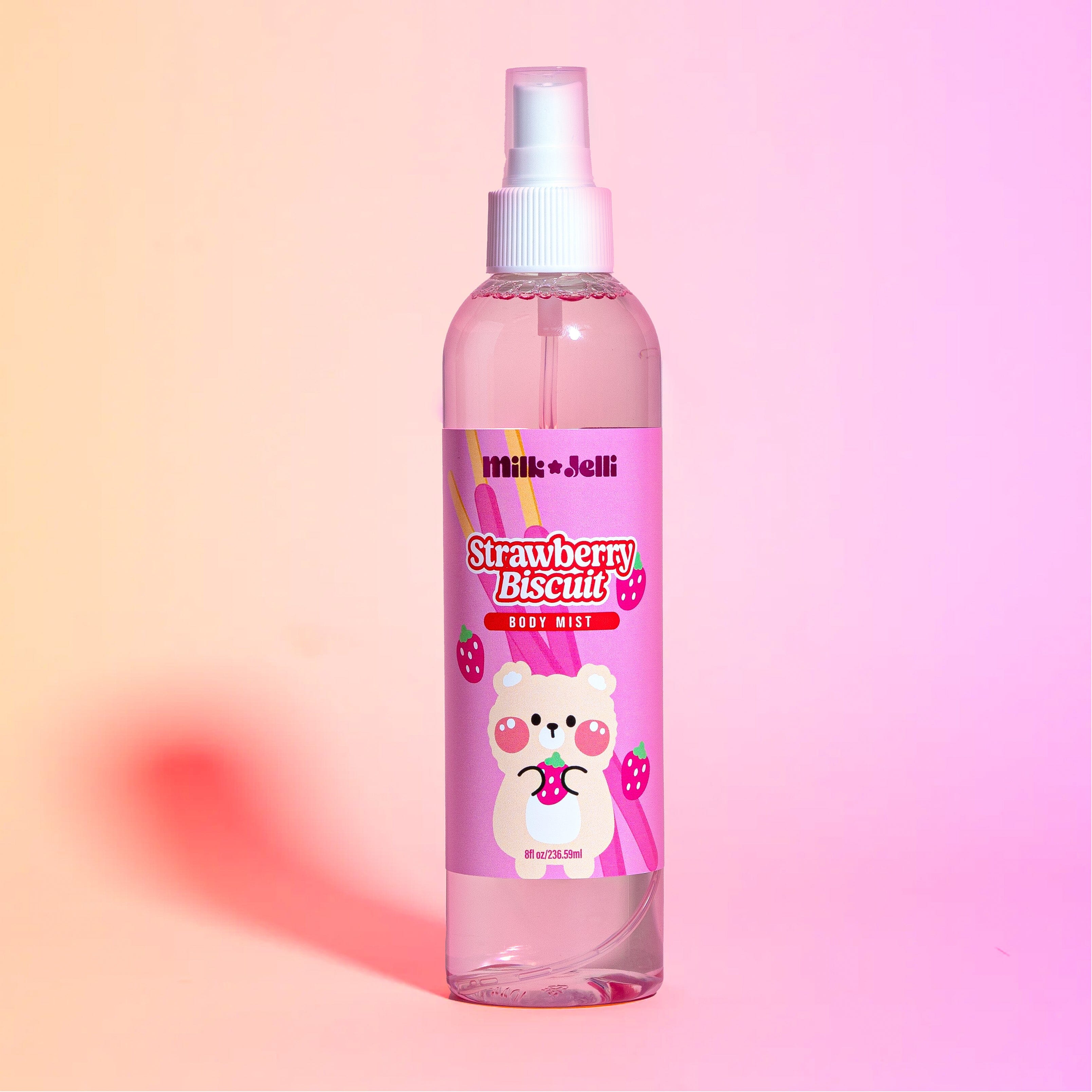 Milk Jelli Strawberry Biscuit - H20 Body Mist (6/Case) Camille Beckman Wholesale 