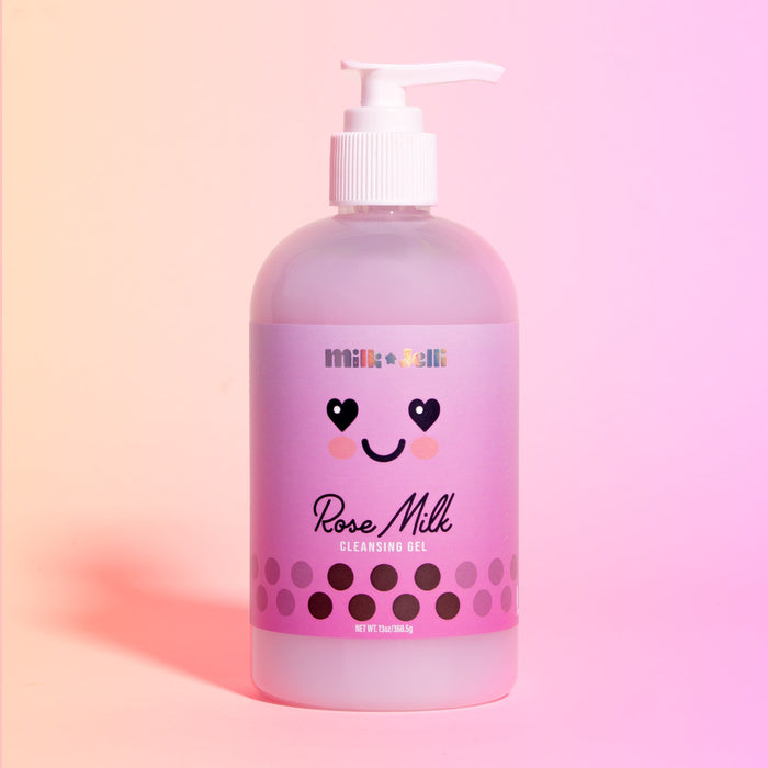 Milk Jelli Rose Milk - Hand + Body Cleansing Gel (6/Case) Camille Beckman Wholesale 