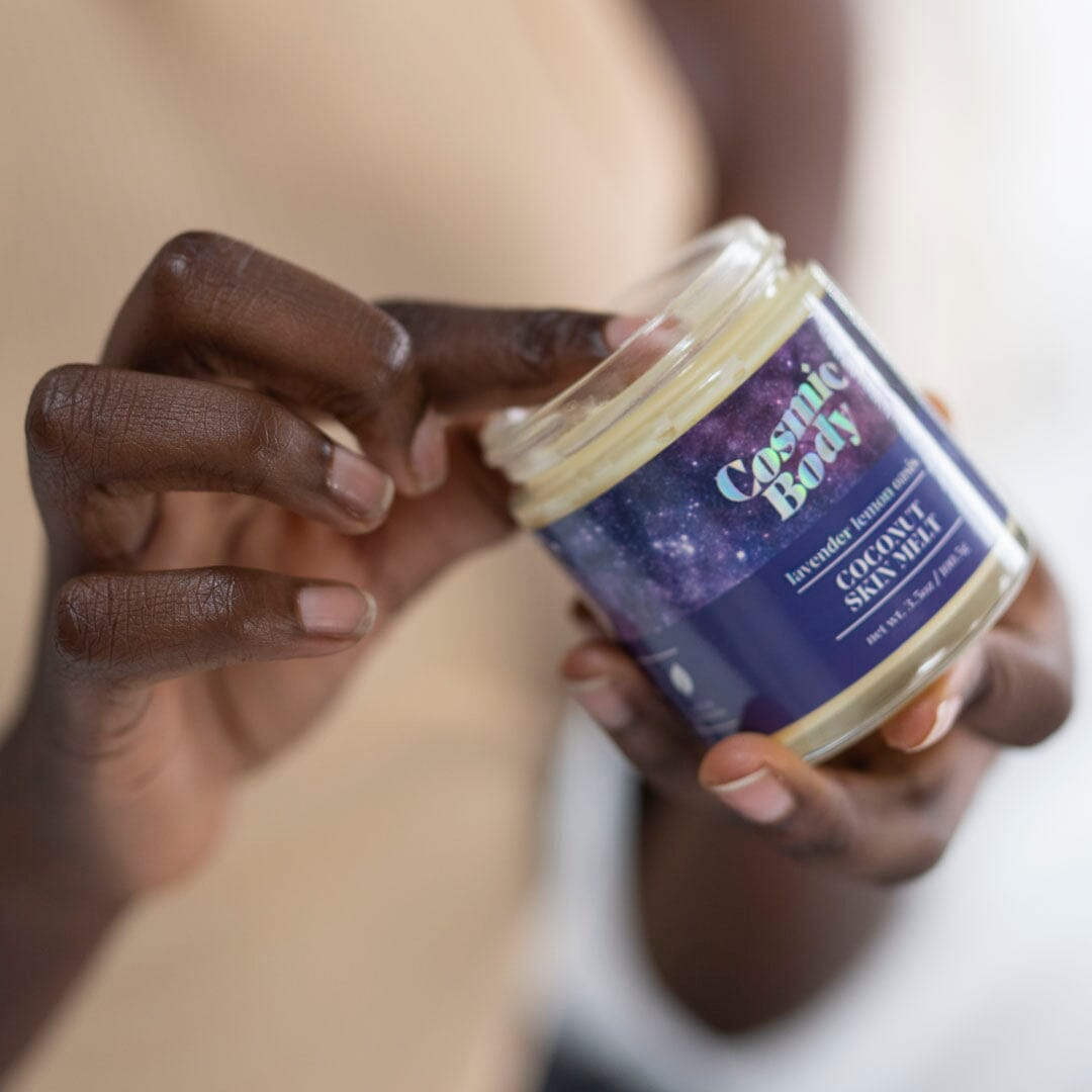 Cosmic Body Lavender Lemon Oasis Skin Melt 3.5oz Tester Cosmic Body Camille Beckman Wholesale 