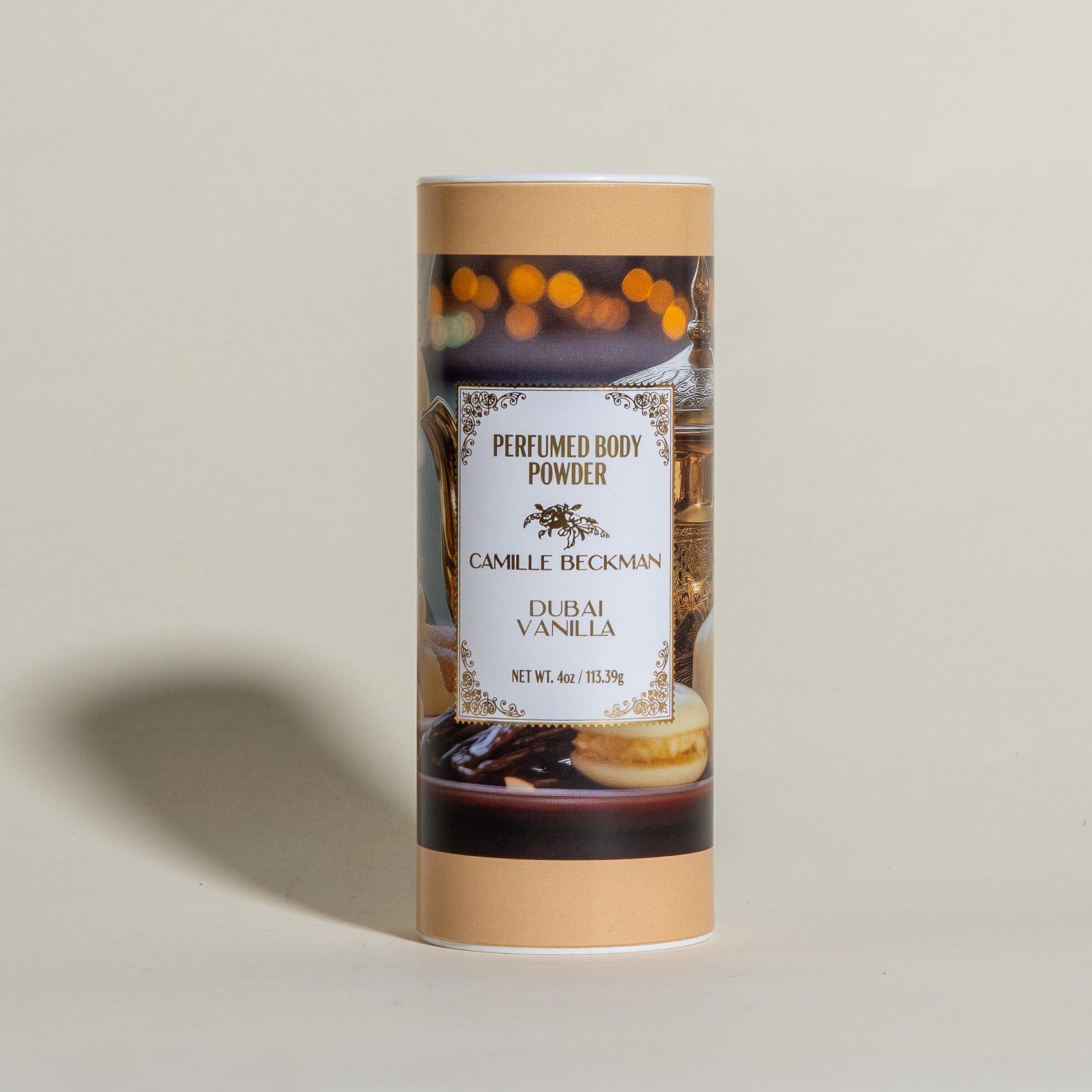 Perfumed Body Powder 4oz Dubai Vanilla (6/case) Camille Beckman Wholesale 