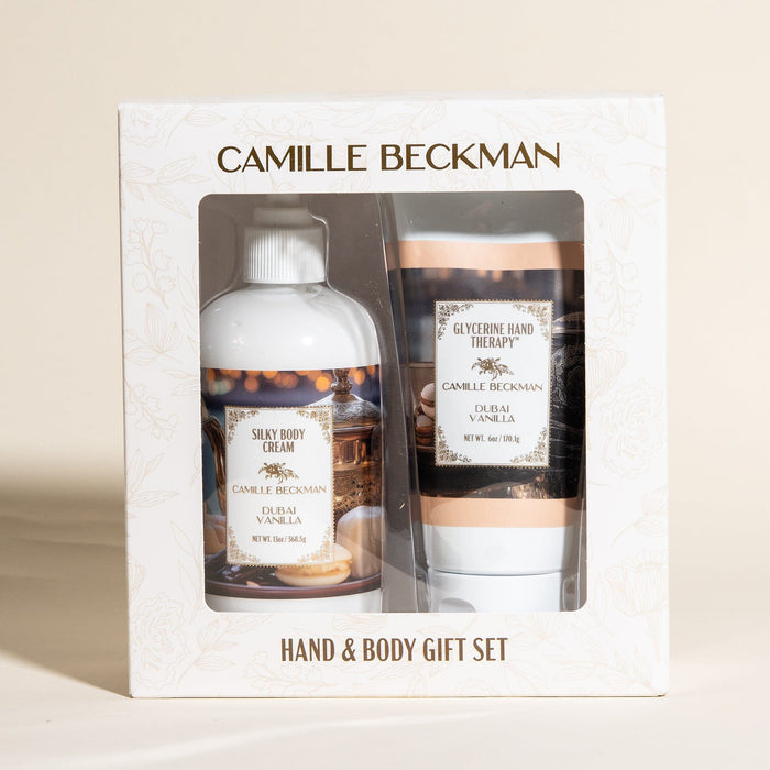 Hand & Shower Gift Set - Dubai Vanilla (4/case) Camille Beckman Wholesale 