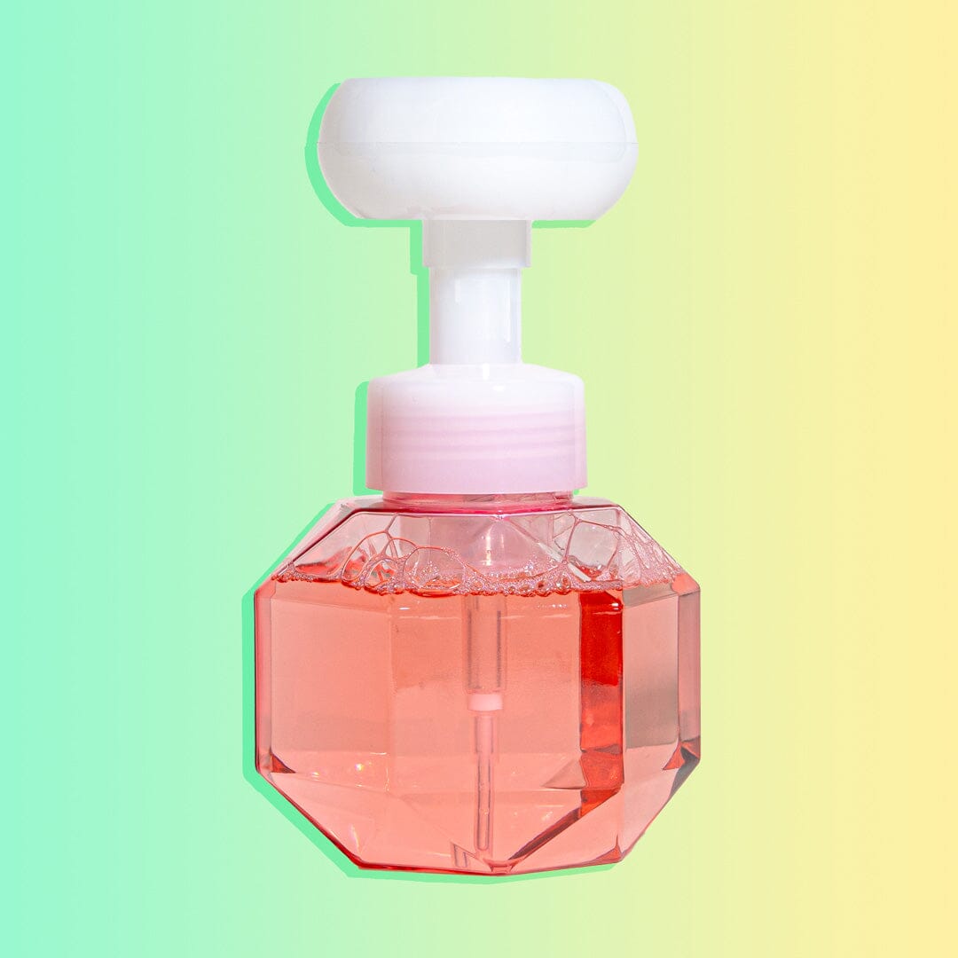 Flower Stamp Foaming Hand Soap Raspberry Jam Camille Beckman Wholesale 