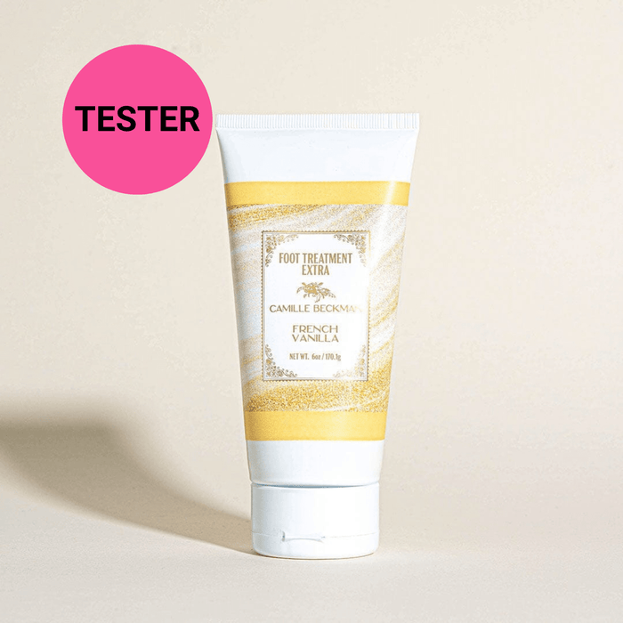 Foot Cream 6oz Foot Treatment Extra French Vanilla (Tester) Foot Cream Camille Beckman 