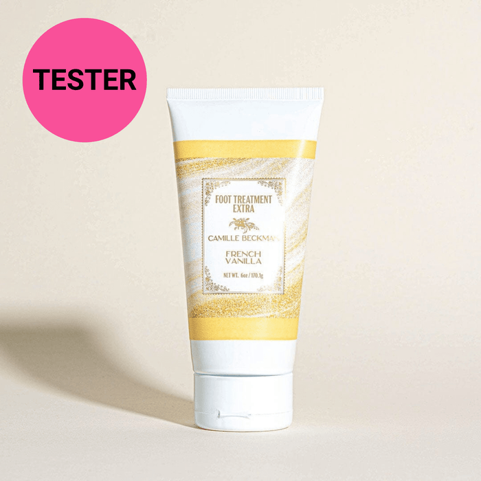 Foot Cream 6oz Foot Treatment Extra French Vanilla (Tester) Foot Cream Camille Beckman 