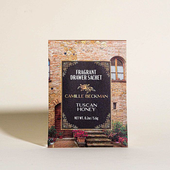 Fragrant Drawer Sachet Tuscan Honey (18/cs) Drawer Sachet Camille Beckman 