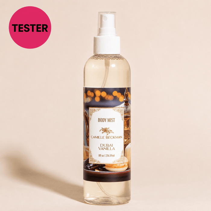 Fragrant Body Mist 8oz Dubai Vanilla (Tester) Camille Beckman Wholesale 