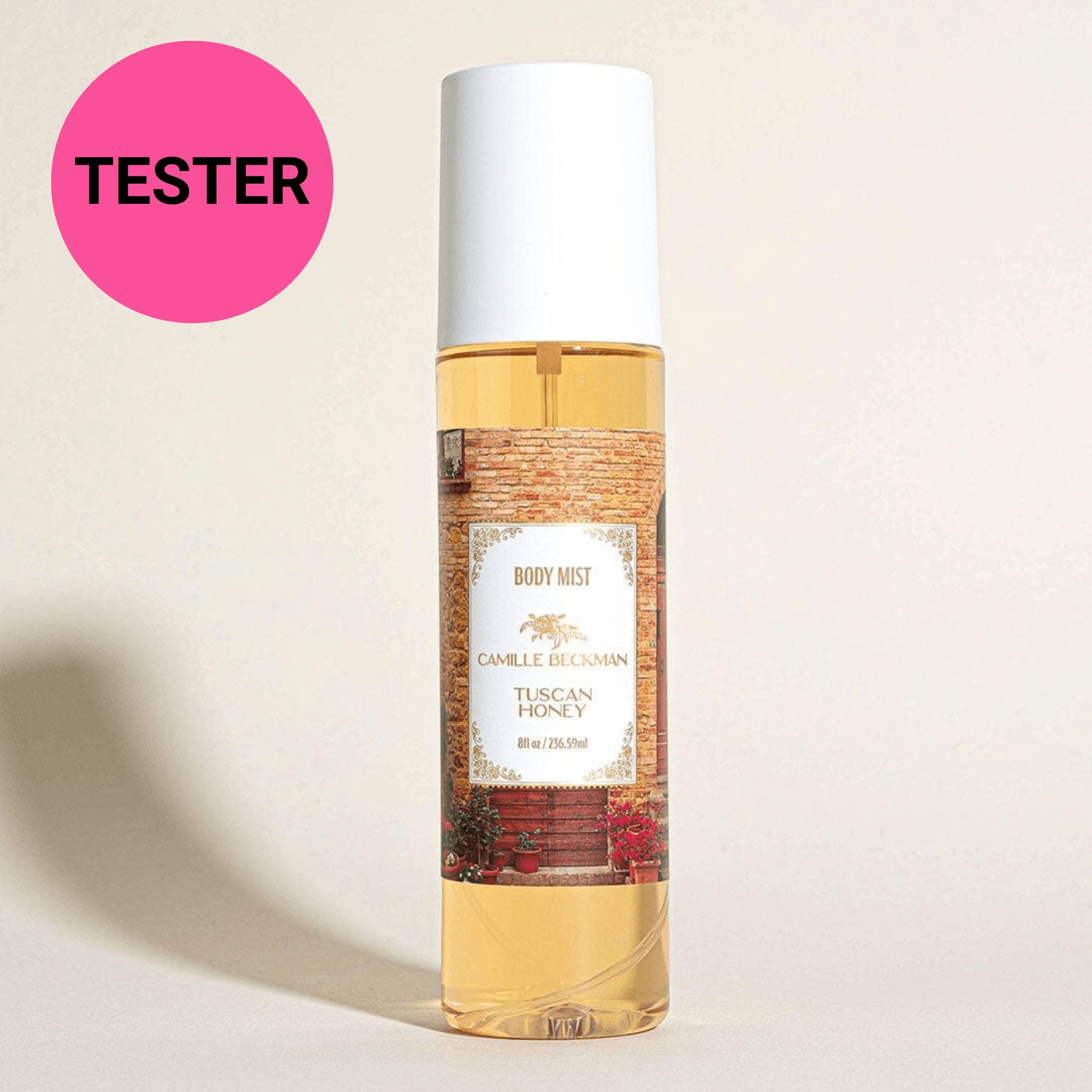 Fragrant Body Mist 8oz Tuscan Honey (Tester) Body Mist Camille Beckman Wholesale 