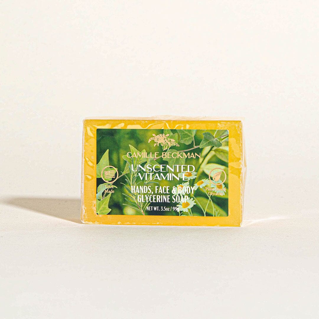 Glycerine Soap Unscented (6/case) Bar Soap Camille Beckman 