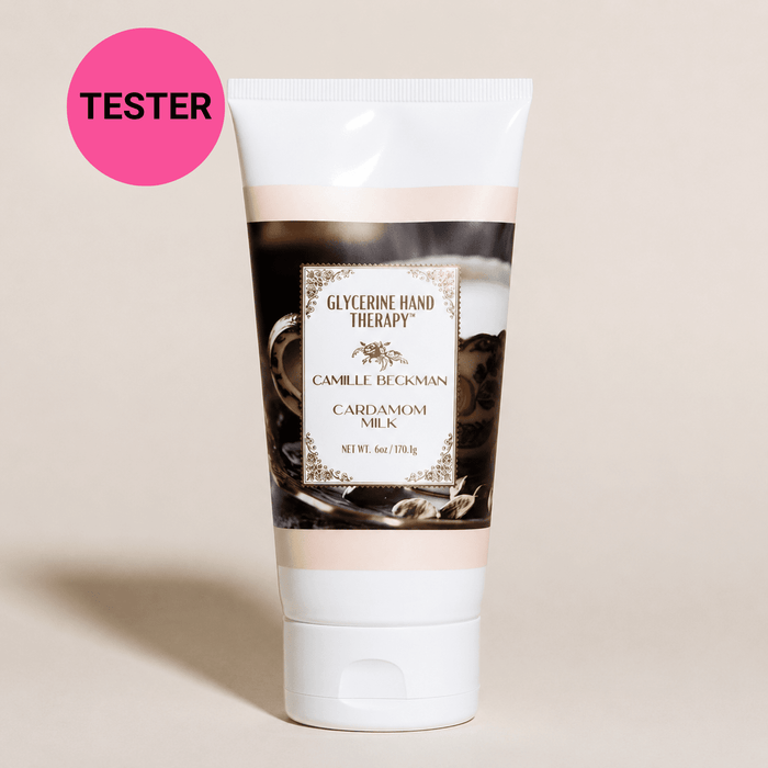 Glycerine Hand Therapy 6oz Cardamom Milk (Tester) Camille Beckman Wholesale 