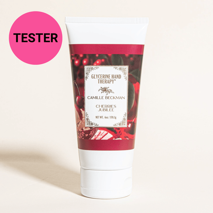 Glycerine Hand Therapy 6oz Cherries Jubilee (Tester) Camille Beckman Wholesale 