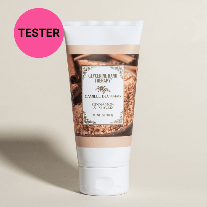 Glycerine Hand Therapy 6oz Cinnamon & Sugar (Tester) Camille Beckman Wholesale 
