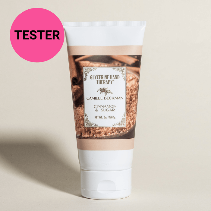 Glycerine Hand Therapy 6oz Cinnamon & Sugar (Tester) Camille Beckman Wholesale 