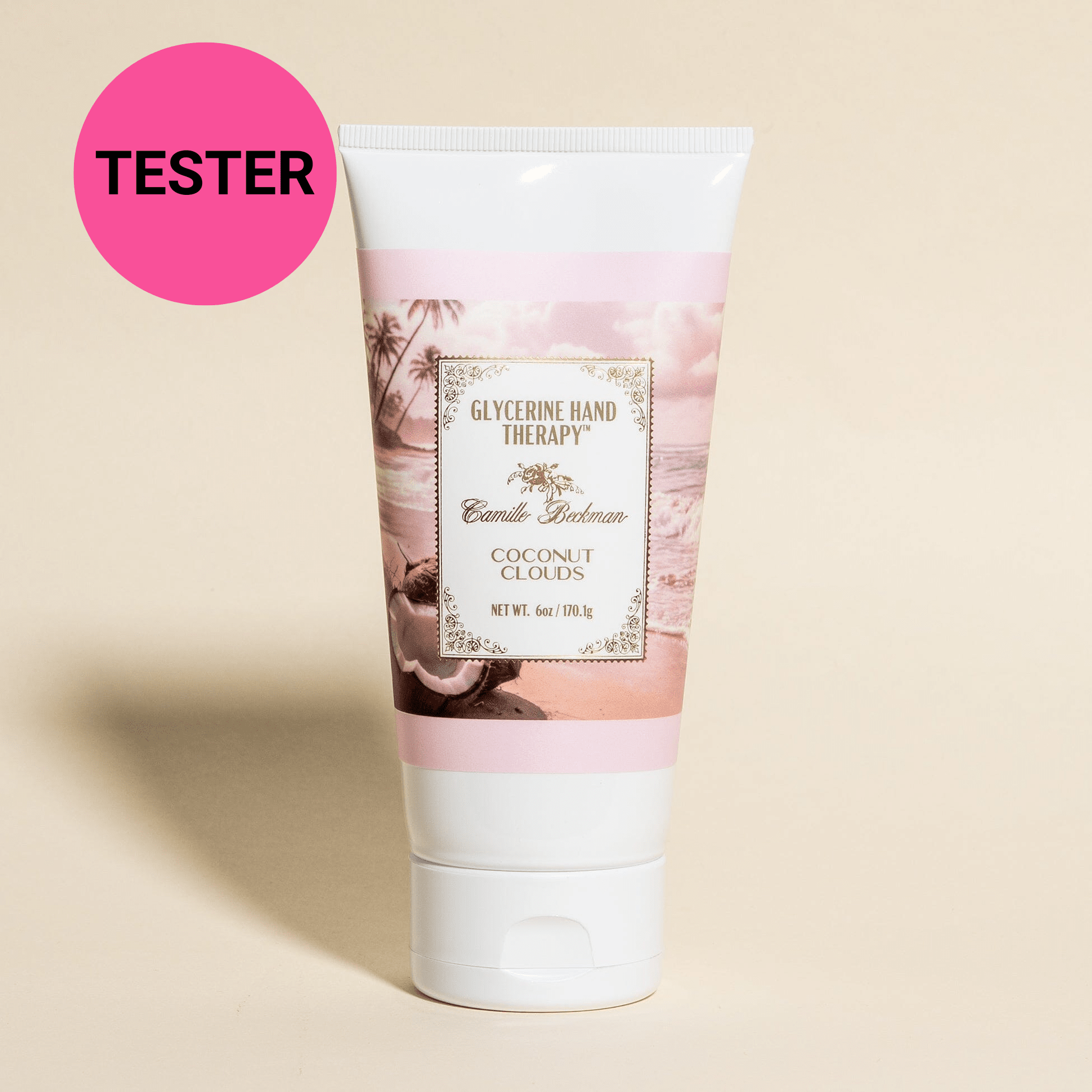 Glycerine Hand Therapy 6oz Coconut Clouds (Tester) Camille Beckman Wholesale 