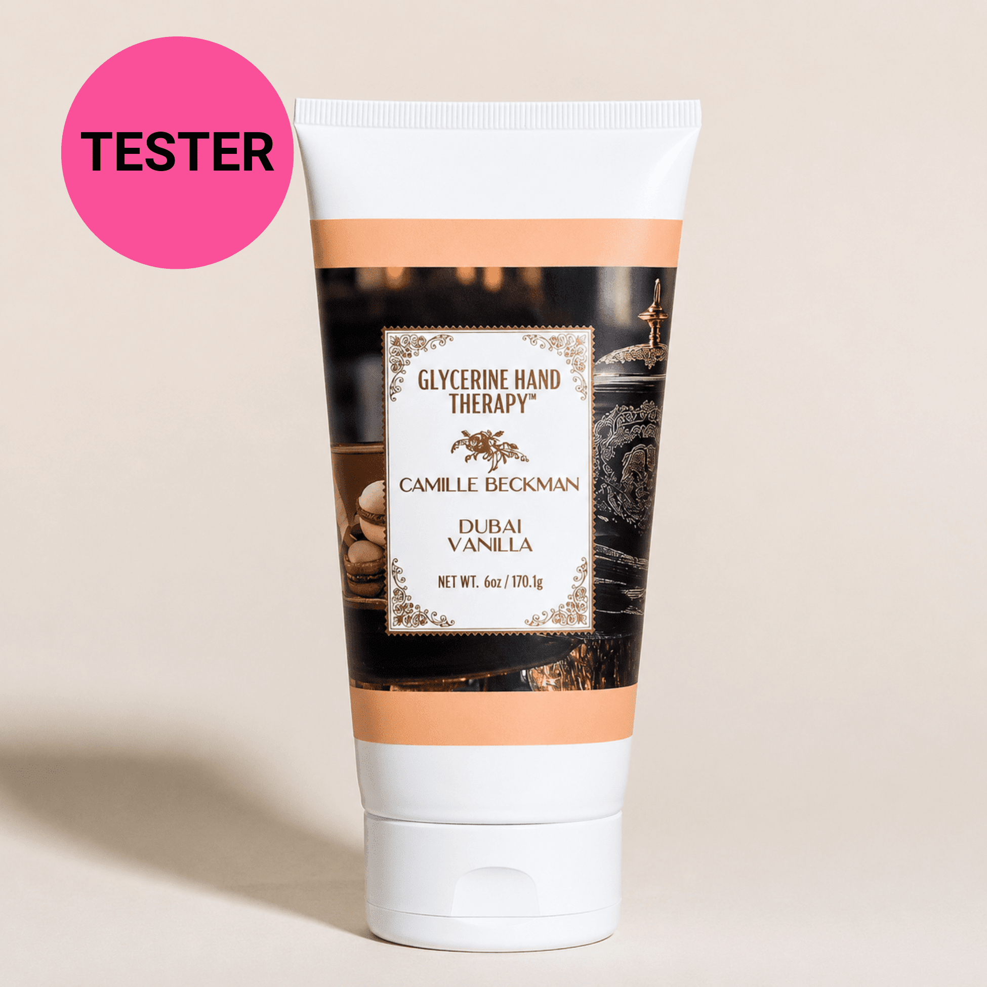 Glycerine Hand Therapy 6oz Dubai Vanilla (Tester) Camille Beckman Wholesale 