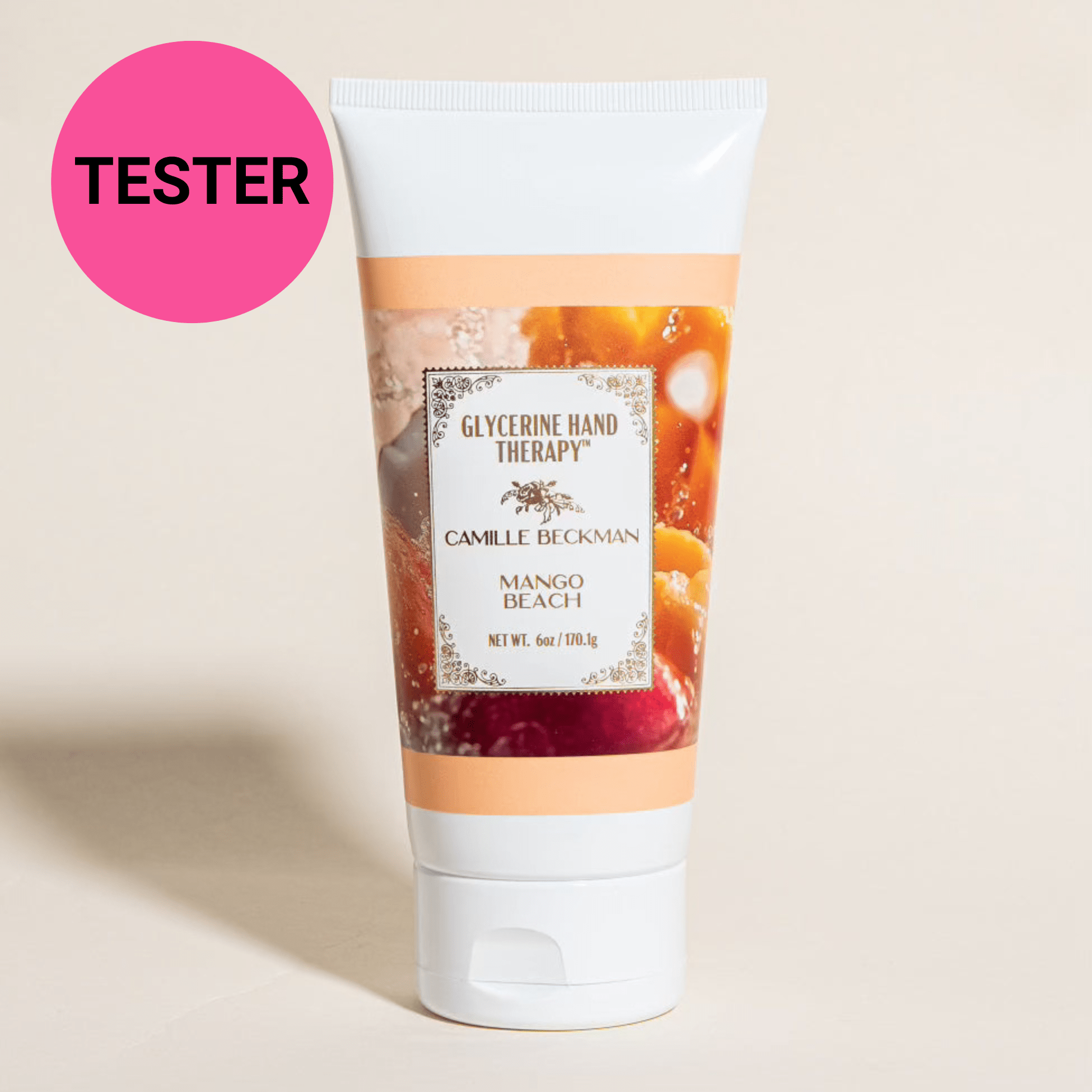 Glycerine Hand Therapy 6oz Mango Beach (Tester) Hand Therapy Camille Beckman 