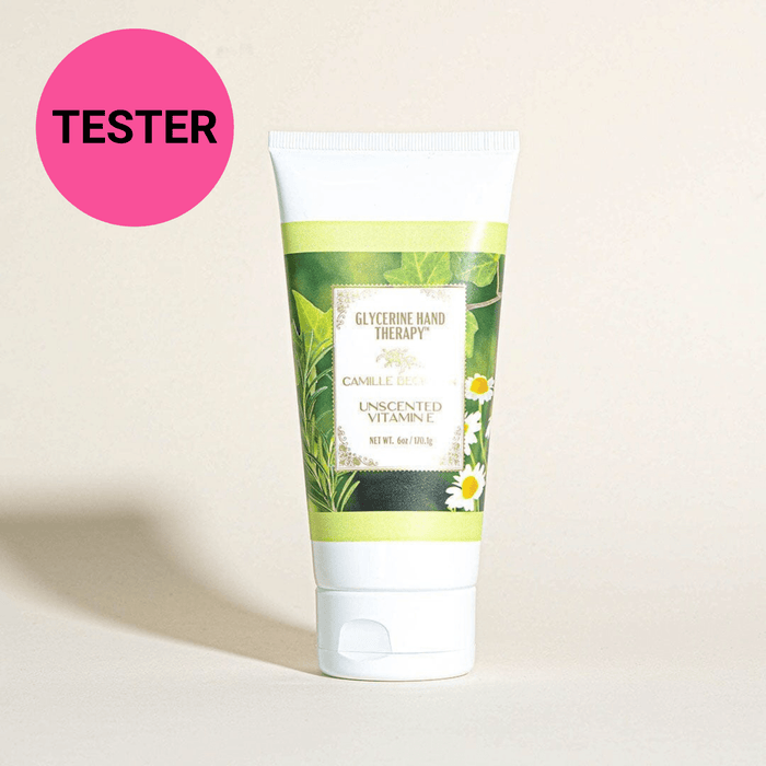 Glycerine Hand Therapy 6oz Unscented (Tester) Hand Therapy Camille Beckman 