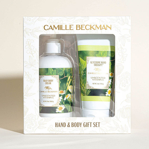 Hand and Body Duet Unscented (4/case) Gift Set Camille Beckman 