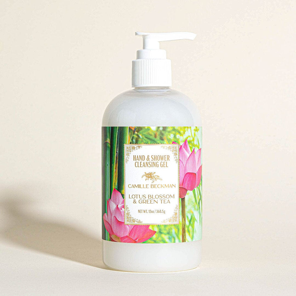Hand and Shower Cleansing Gel 13oz Lotus Blossom & Green Tea (6/case)