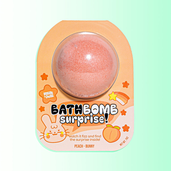Bath Bomb Suprise! Peach - Bunny (6/Case) Camille Beckman Wholesale 