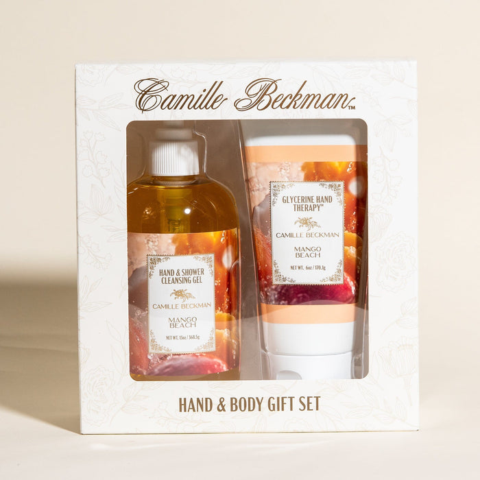 Hand & Shower Gift Set - Mango Beach Camille Beckman Wholesale 